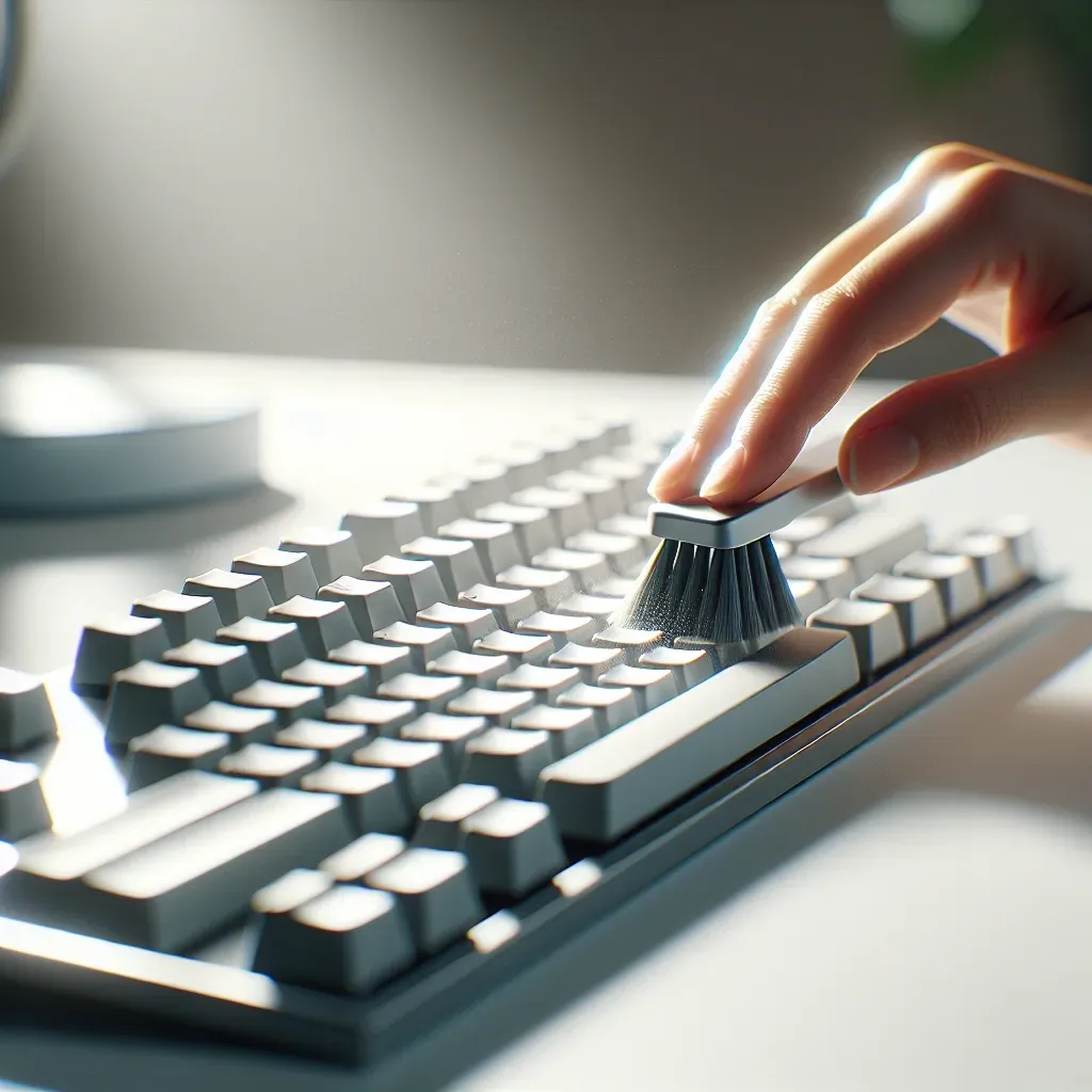키보드 청소 초보자를 위한 완벽 가이드: 위생과 성능을 동시에!